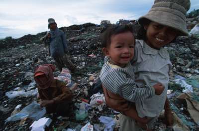 Токсичные отходы. Фото Всемирного банка