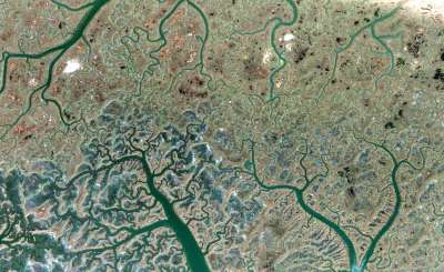 Представлена новая оценка площади рек и речных потоков суши: она оказалась в полтора раза больше, чем считали до сих пор.